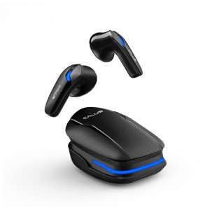 Calus ENC-2 Pro Bluetooth Earphones - In-Ear Noise Cancelling Wireless Headphones with Low Latency and Smart Touch Control (Black)