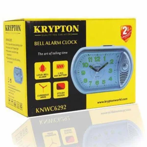 Krypton Bell Alarm Clock KNWC6292, Smart Digital Alarm Clock