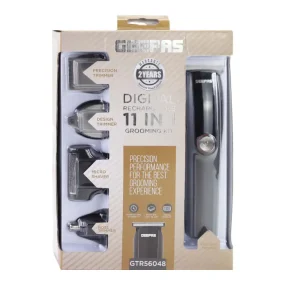 Geepas Digital Rechargeable 11 in 1 Grooming Kit
