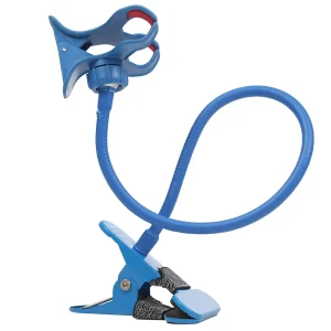 Lazy Bracket Mobile Phone Flexible Clip Mobile Mount Stand, Mobile Holder, Mobile Stand- Blue
