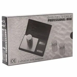 Mini Electronic Jewellery Weighing Scale- Black