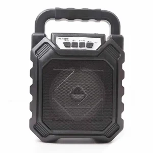 Super Bass Wireless Portable Bluetooth Speaker with USB Flash Drive Support- Black