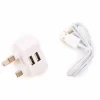 iDiscover 2.4A USB Travel Charger with 8 Pin USB Cable (Lightning)