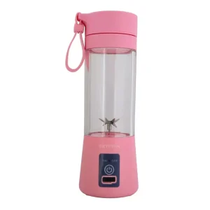 Krypton KNB6448 330ml Capacity Rechargeable Portable Blender- Pink