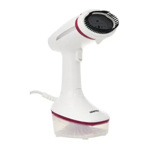Geepas GGS25021 Handheld Garment Steamer With Ceramic Head And Detachable Water Tank- White