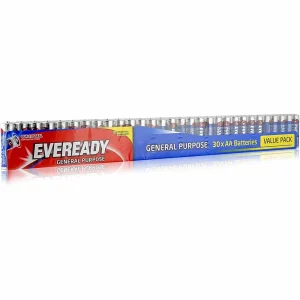 Eveready General Purpose 30 AA Batteries