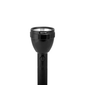 Geepas Rechargeable LED Flashlight - Black (GFL4687)