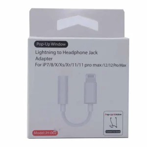 Lightning To 3.5mm Headphone Jack Adapter, Digital Hi-Fi Audio Earphone Connector
