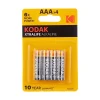 Kodak Xtralife Alkaline AAA 1.5 V Battery- Pack of 4 Pcs