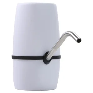 Automatic Water Dispenser, Rechargeable Water Pump - White Color