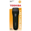 Toshiba LED Flashlight Compact LED Flashlight with 60 Lumens- Black Color