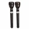 Geepas Rechargeable Led Flashlight Torch, Long Duration Time GFL4637, 3.6V 1900mAh- Black