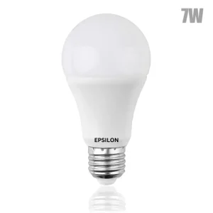Epsilon 7W LED Daylight Bulb- White