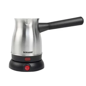 Sonashi Electric Turkish Coffee Maker STCM4972 With 360degree Cordless And Boil Dry Protection- 800ml