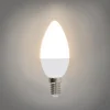 Epsilon 3W LED Bulb Daylight Candle Lamp- White