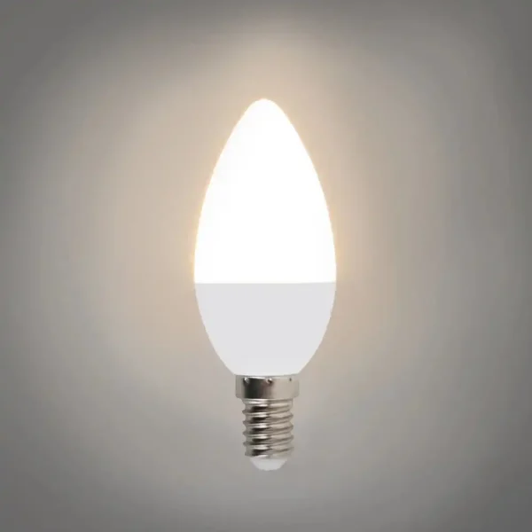Epsilon 3W LED Bulb Daylight Candle Lamp- White