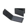 Bluetooth Connecting Mini Portable 2 Fold Foldable Keyboard For Multipurpose Device- Black
