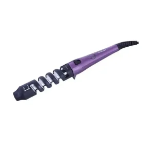 Olsenmark OMH4078 Ceramic Hair Curler With Spiral Curling Guides And Ceramic Coated Barrel- Purple