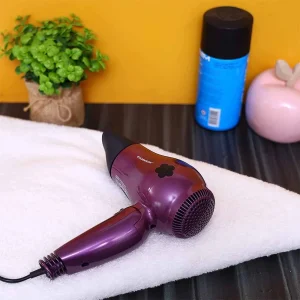Olsenmark Travel Hair Dryer, 1200W- Foldable Handle- Cool Shot Function- Heat Control (OMH4077)