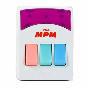 MPM 3 Ways Multi Switch for Home and Kitchen- White