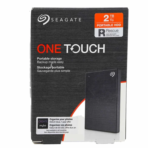 Seagate One Touch 2TB Portable Storage Hard Disk