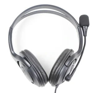 Game Headphones Microphone Design X23 Pro Durable Headphone Wired Stereo Headset- Black