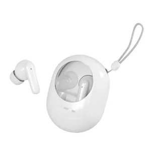 Calus C13 Pro Wireless Bluetooth Earbuds Gaming Headphones Deep Bass Low Latency Headset with Built-in Microphone- White