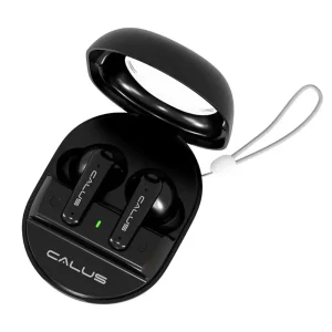 Calus C13 Pro Wireless Bluetooth Earbuds Gaming Headphones Deep Bass Low Latency Headset with Built-in Microphone- Black
