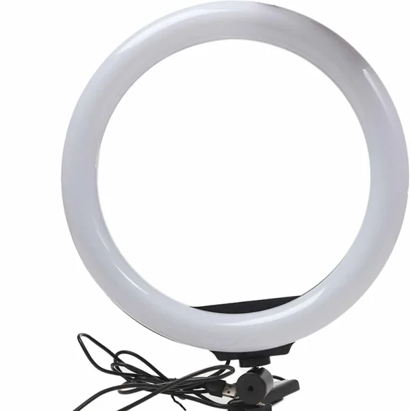 Wire-Control Mobile Phone RGB LED Live Fill Light, MJ33 Soft Ring Light with Mobile Holder, Tik Tok USB Ring Light 13inch