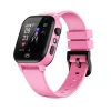 Smartberry C005 Kids Smart Watch Video Call SIM Card Flashlight Sos GPS Smartwatch Kids Camera Smart Watch for Children-Pink