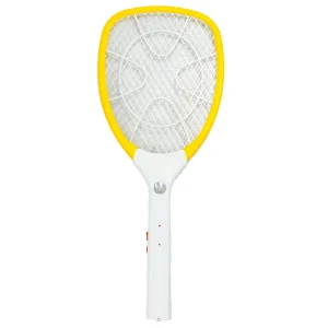 Rechargable Moquito Swatter, Rechargeable Moquito Killing Racket- Yellow