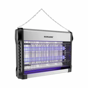 Sonashi Electronic Insect Killer SIK-712N High Voltage Mosquito Killer Home Appliance- Silver