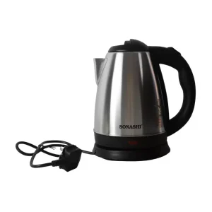 Sonashi Cordless Kettle with 1500W High Power Stainless Steel SKT-1804- 1.8L Capacity