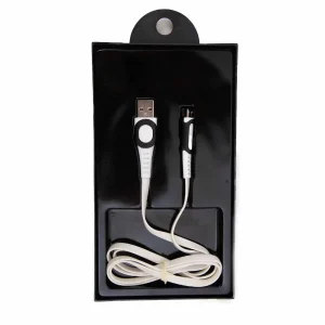 Quick USB Cable Connector 2.8 A, Beautiful Design Cable Model:CC28- White