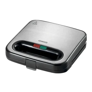 Kenwood Stainless Steel 2 in 1 Sandwich Maker 750wt - SMM00 With Metal Cover- Silver