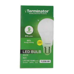 Terminator LED Bulb, 85 Percent Energy Saving Light - 9 Watts