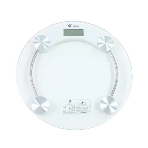 Digital Health Fitness Weighing Scale, Personal Weighing Scale, Transparent- Capacity 180kg