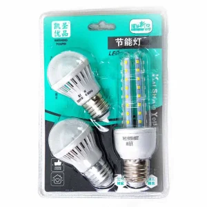 Led Energy Saving Light, Pack of 3 Led Bulbs 220V