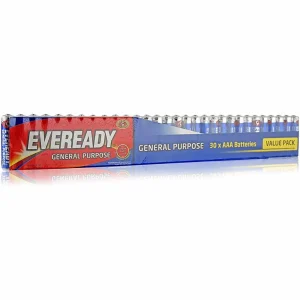 Eveready General Purpose 30 AAA Batteries