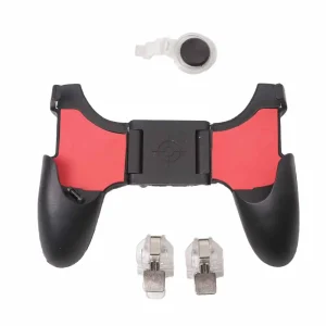 Game Controller Gamepad for Mobile Phones- Black and Red