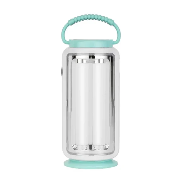 Rechargeable LED Lantern Light With Portable Handle- Green
