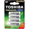 Toshiba Rechargeable Battery Cell AA  Size- 2600 mAh- 4pcs