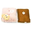 Hot Water Bottle with Soft Plush Premium Cover, No Leaks, Soft Hot Water Bottle