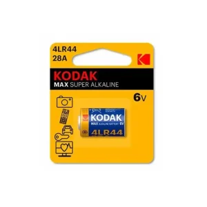 Kodak Max Super Alkaline 6V Battery- 1pcs