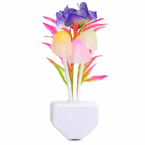 Blossom Flower Night Lamp (Purple)
