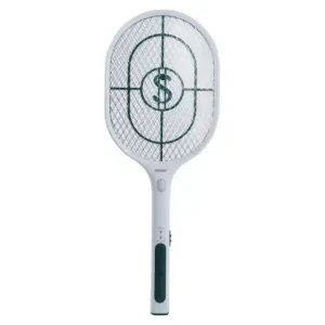Sonashi Mosquito Swatter Rechargeable Mosquito Killer Bat- Green and White