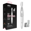 Braun Hello Brows Trim And Style For Perfect Shape Eyebrows Quick And Precise- White