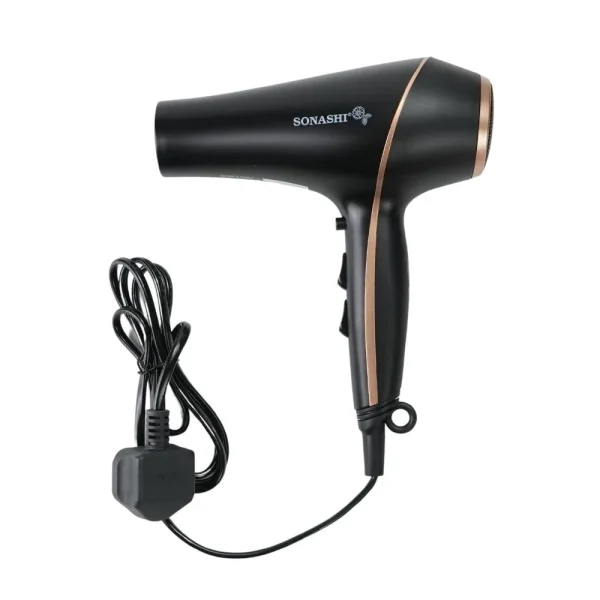 Sonashi Hair Dryer with Cool Shot Function, SHD-5004- Black