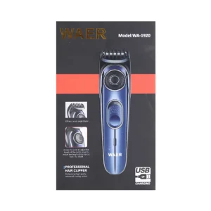 Waer Professional Hair Clipper with Advance Shaving System- WA-1920