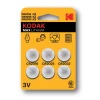 Kodak Max Lithium Button Batteries 2XCR2016, 2XCR2025 and 2XCR2032- 6pcs